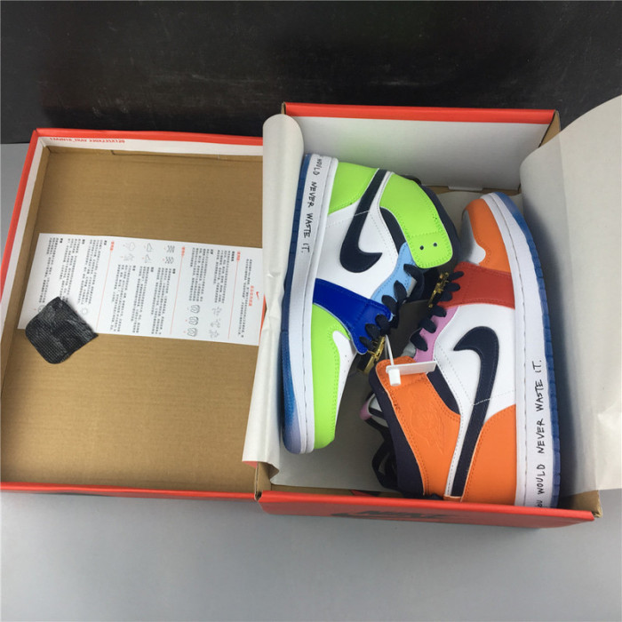 Melody Ehsani Air Jordan 1 Mid Fearless CQ7629-100