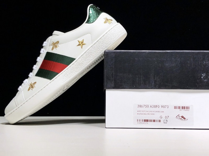 Gu66 Ace Embroidered Low-Top Sneaker