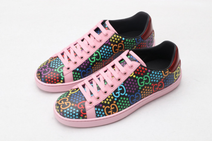 Gu66 Ace Embroidered Low-Top Sneaker 610085 H2020 1115