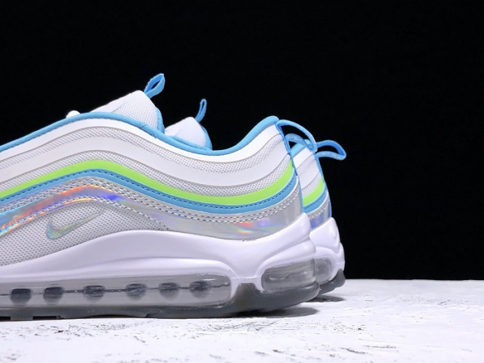 Air Max 97 UL 17 SE White Hologram Blue Women Running BV6670-101