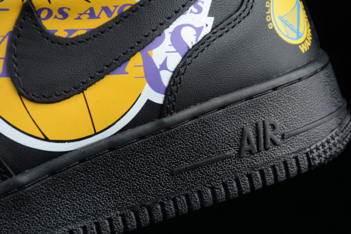 air force 1 mid S*p*e nba black aq8017-001