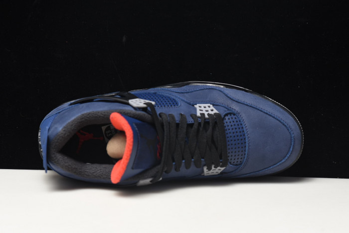 Air Jordan 4 WNTR Loyal Blue Habanero Red Black CQ9597-401