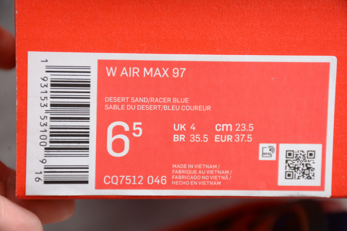 Air Max 97 Corduroy Desert Sand CQ7512-046
