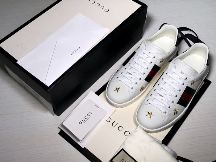 Gu66 Ace Embroidered Low-Top Sneaker