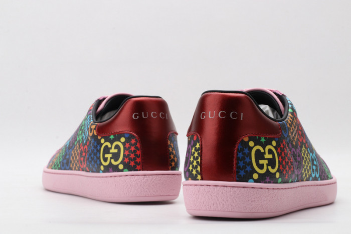 Gu66 Ace Embroidered Low-Top Sneaker 610085 H2020 1115