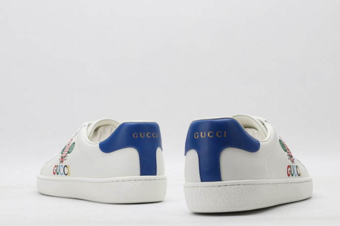 Gu66 Ace Embroidered Low-Top Sneaker 603696 AY070 9096