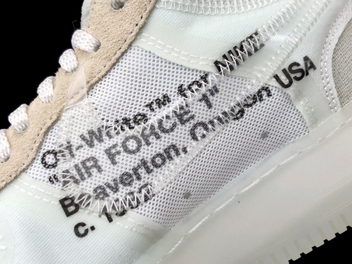 Nike Air Force 1 Low OFW Mens AO4606-100
