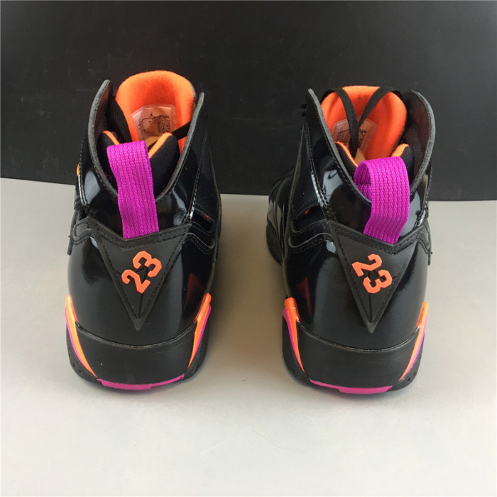AIR JORDAN 7 RETRO BLACK PATENT 313358-006