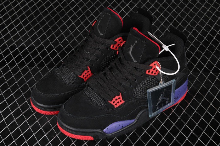 Jordan 4 Retro NRG Raptors court purple red AQ3816-065
