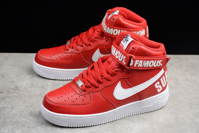 S*p*e nike air force 1 high S*p*e sp red 698696-610