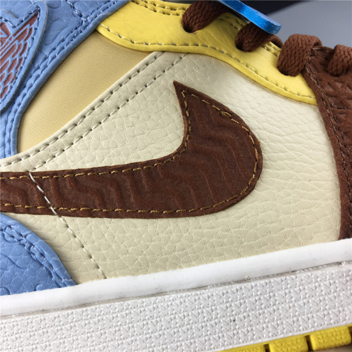 Maison Chateau Rouge x Air Jordan 1 High Mid Fearless CU2803-200