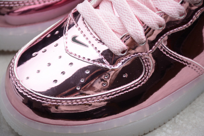Kids Nike Air Force 1 Mid WB Pink Rose 314197-8300
