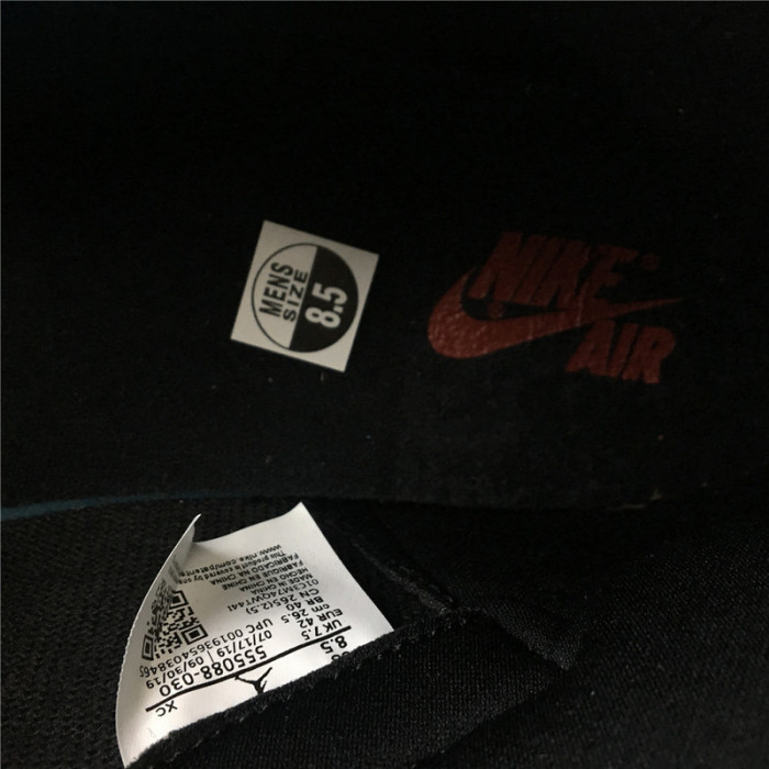 Jordan 1 Retro High Pine Green Black 555088-030