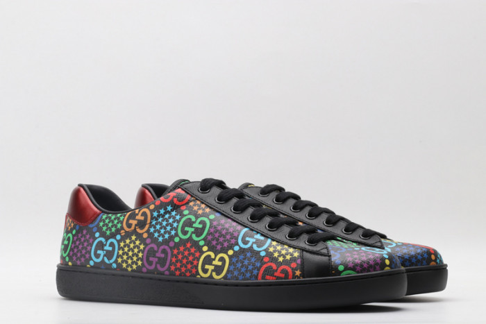 Gu66 Ace Embroidered Low-Top Sneaker 610085 H2020 1110