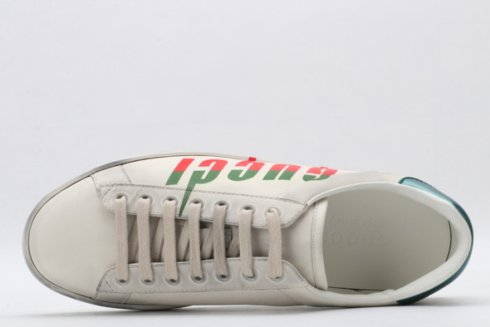 Gu66 Ace Embroidered Low-Top Sneaker 576137 A38V0 9090