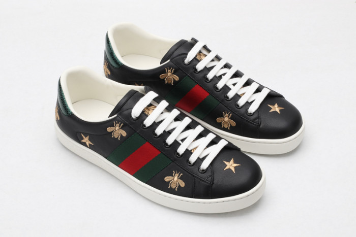 Gu66 Ace Embroidered Low-Top Sneaker 386750 A38F0 1079