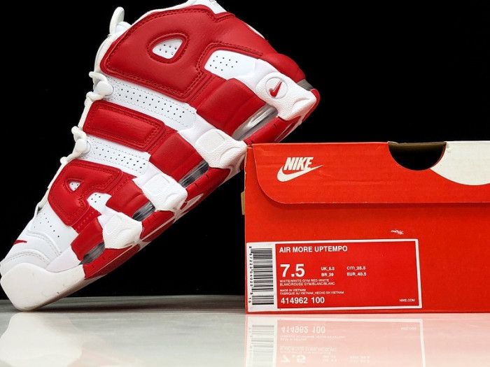 NIKE AIR MORE UPTEMPO “GYM RED” 414962-100