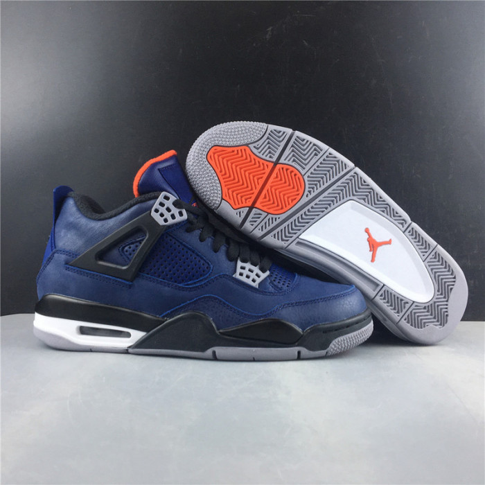 Air Jordan 4 WNTR Loyal Blue Habanero Red Black CQ9597-401
