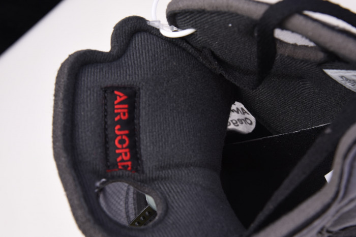 Air Jordan 5 Retro OFW Black/Muslin-Fire Red CT8480-001