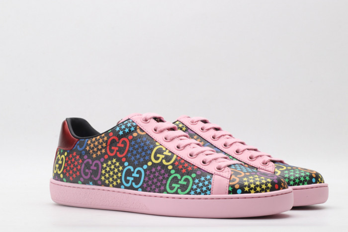 Gu66 Ace Embroidered Low-Top Sneaker 610085 H2020 1115
