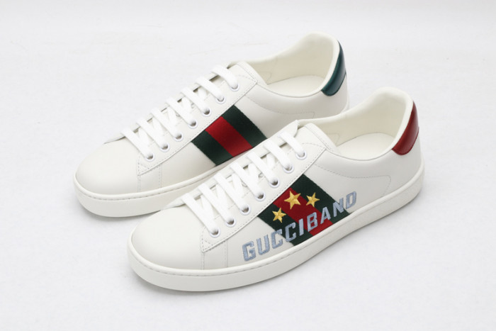 Gu66 Ace Embroidered Low-Top Sneaker 603693 0FI10 9069