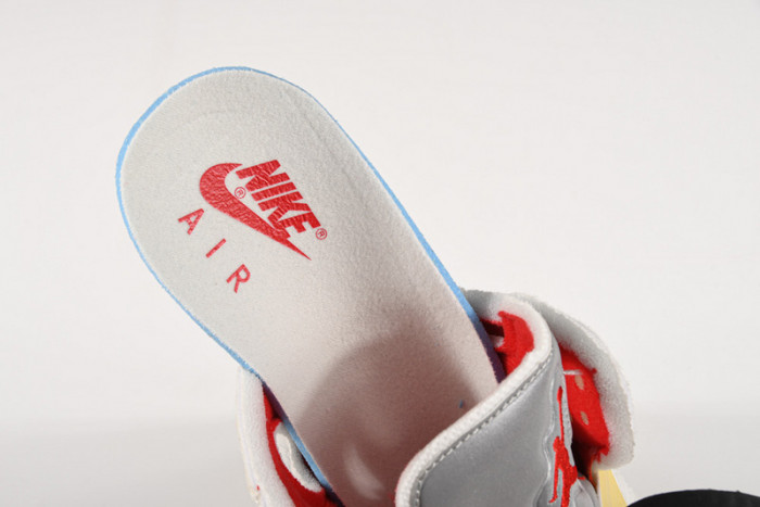 OFW Air Jordan 5 White Fire Red CT8480-002