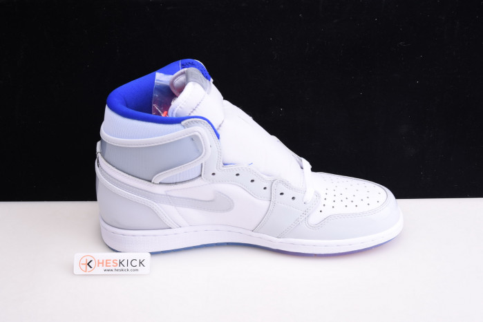 Air Jordan 1 Retro High Zoom White Racer Blue CK6637-104