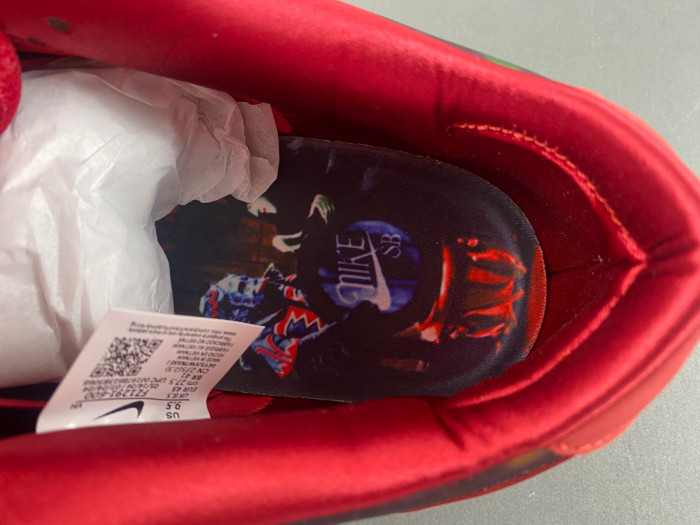 Nike SB Dunk Low The Wizard of Oz Poppy Field FZ1291-600