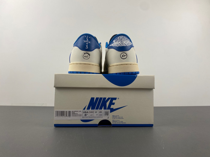 Travis Scott x Fragment x Air Jordan 1 Low OG DM7866-104
