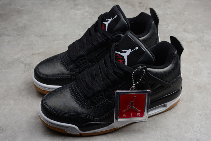 AIR JORDAN 4 RETRO BLACK LASER CI1184-001