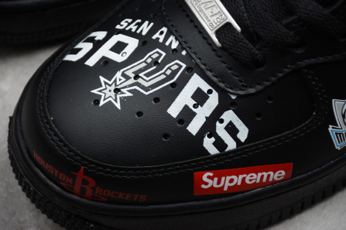 air force 1 mid S*p*e nba black aq8017-001