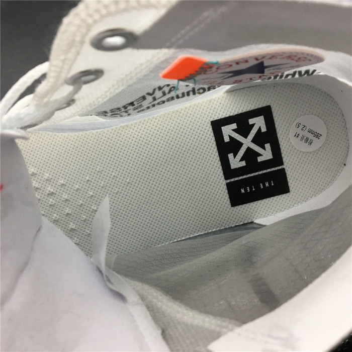 OFW x Converse Chuck Taylor All Star 1970s White AA3836-100