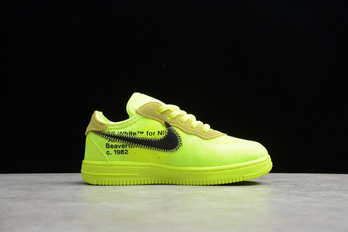 Air Force 1 TD x OFW VOLT HYPER JADE CONE Toddler BV0853-700