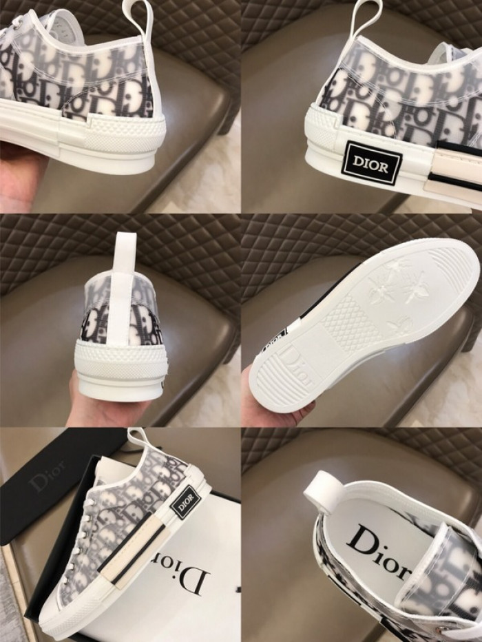 D10R B23 Low Top Logo Oblique Sneakers