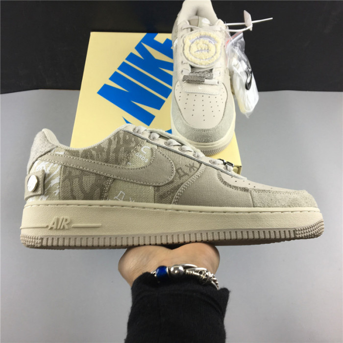 NIKE AIR FORCE 1 x Travis Scott White Grey CN2405-902