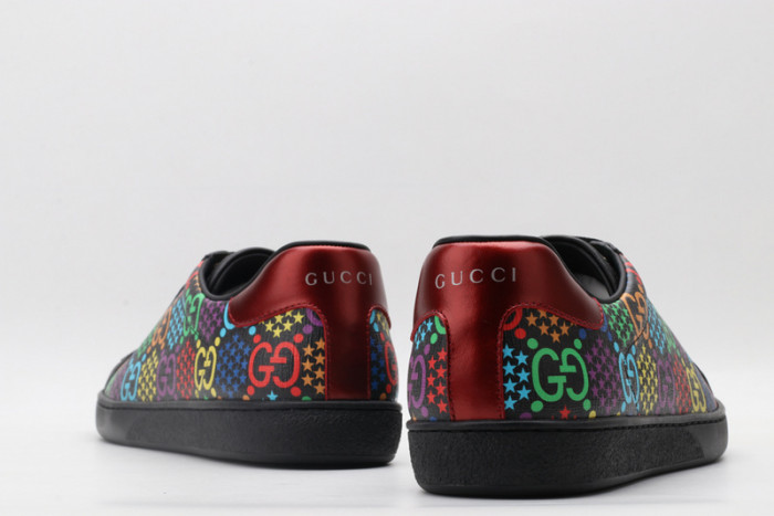 Gu66 Ace Embroidered Low-Top Sneaker 610085 H2020 1110