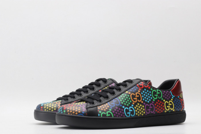 Gu66 Ace Embroidered Low-Top Sneaker 610085 H2020 1110