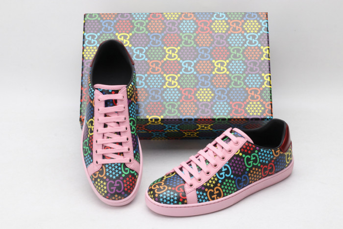 Gu66 Ace Embroidered Low-Top Sneaker 610085 H2020 1115
