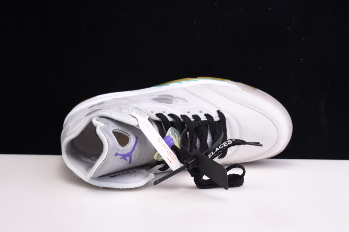 Air Jordan 5 OFW GREY GREEN CT8480-105