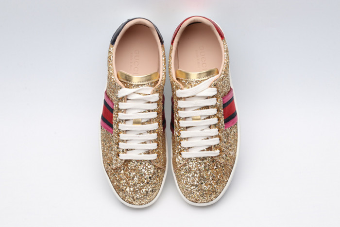 Gu66 Ace Embroidered Low-Top Sneaker