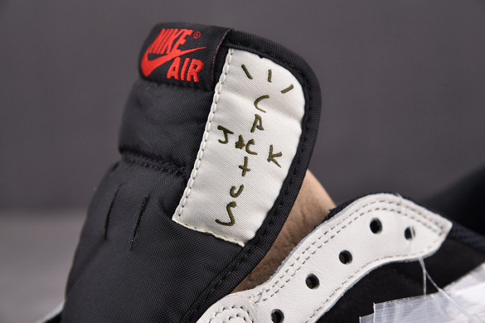 Travis Scott x Air Jordan 1 Low OG Olive DZ4137-106