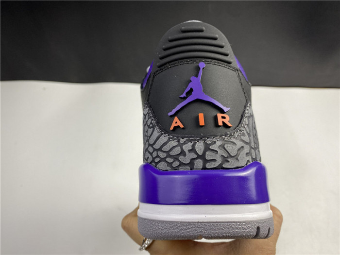 Air Jordan 3 Retro Black Court Purple CT8532-050