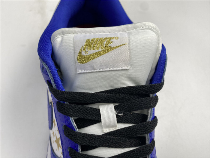 nike sb dunk low S*p*e stars hyper royal (2021) dh3228-100