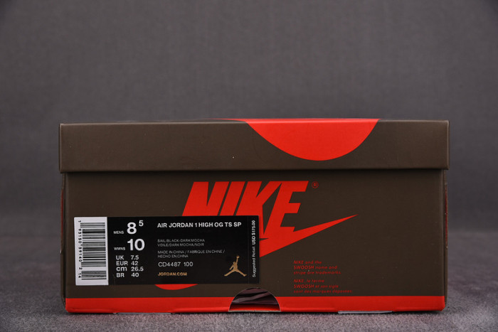AIR Jordan 1 Retro High OG SP Travis Scott CD4487-100