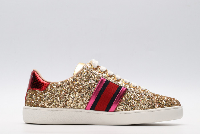 Gu66 Ace Embroidered Low-Top Sneaker