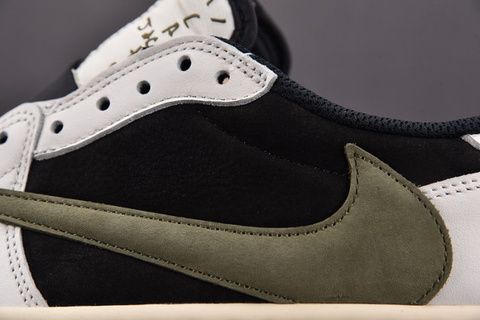 Travis Scott x Air Jordan 1 Low OG Olive DZ4137-106