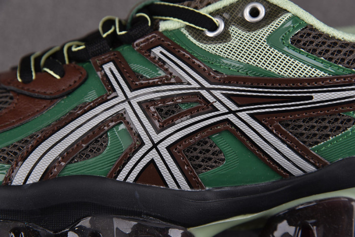 As*ic*s gel-quantum kinetic dark sepia shamrock 1203a270-251