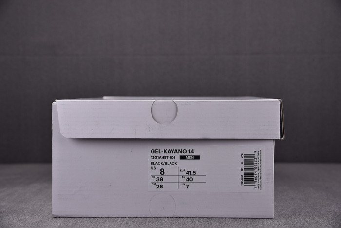 ASICS Gel-Kayano 14 JJJJound Silver Black 1201A457-101