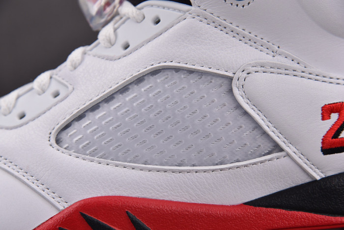 Jordan 5 Retro Fire Red Black Tongue (2025) - HQ7978-101