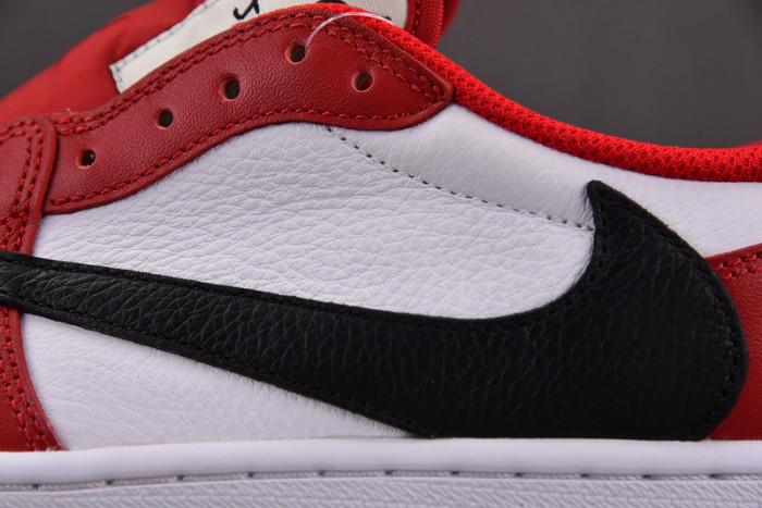 Air Jordan 1 Retro Low OG SP Travis Scott White Red DM7866-101